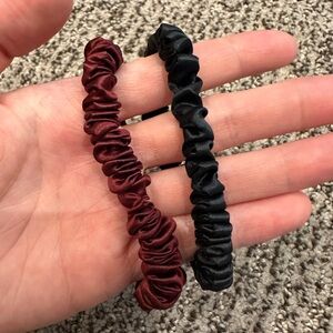 100% Mulberry Silk Hair Scrunchie – Luxurious & Gentle on Hair!